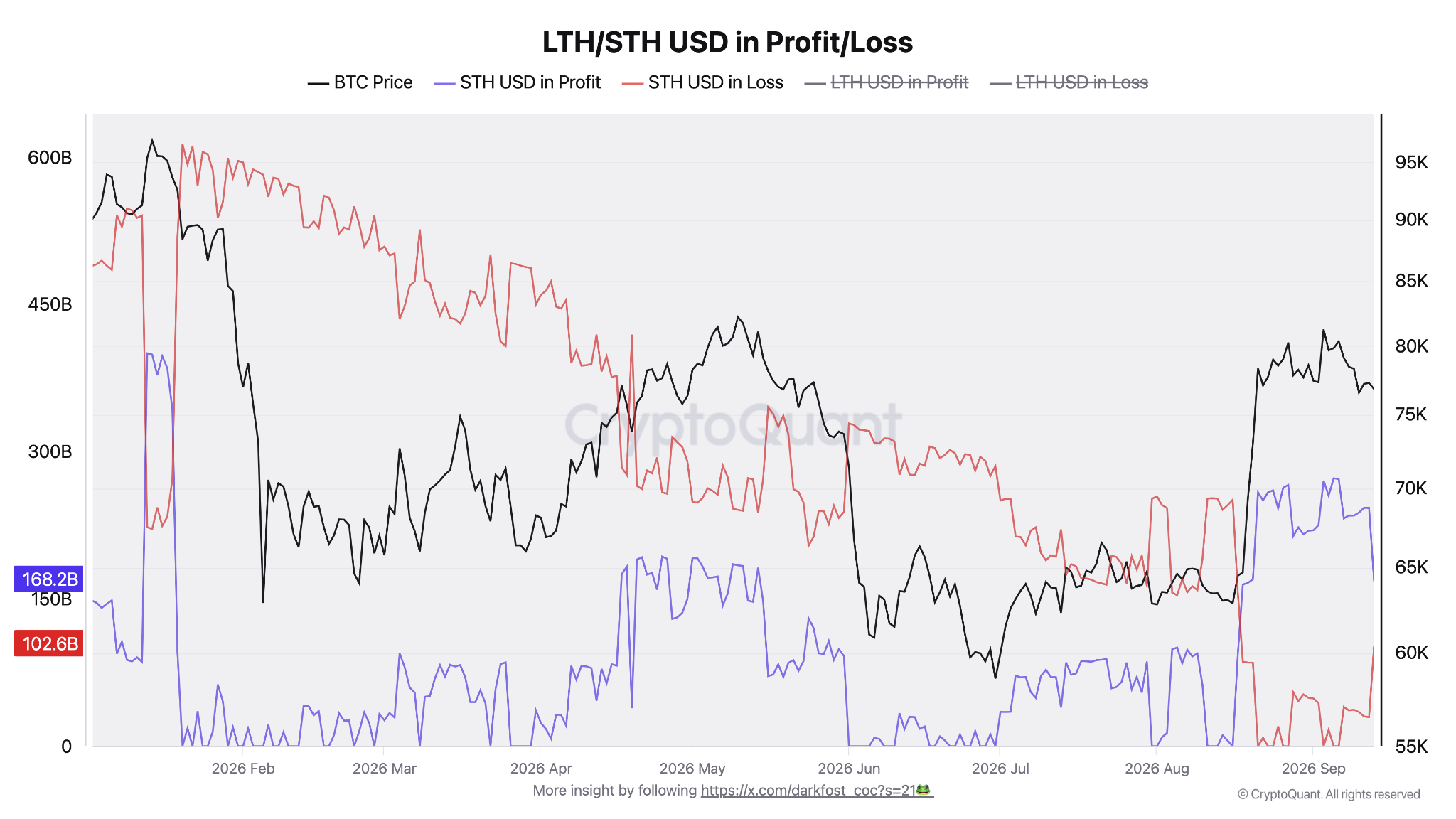 Bitcoin Short-Term Holders Near One Month in Partial Profit in New Bull Signal