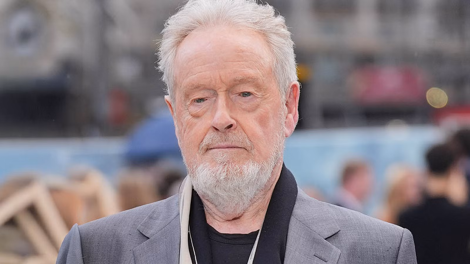 Ridley Scott on the red carpet