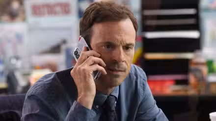 Scoot McNairy on the phone in Furious.