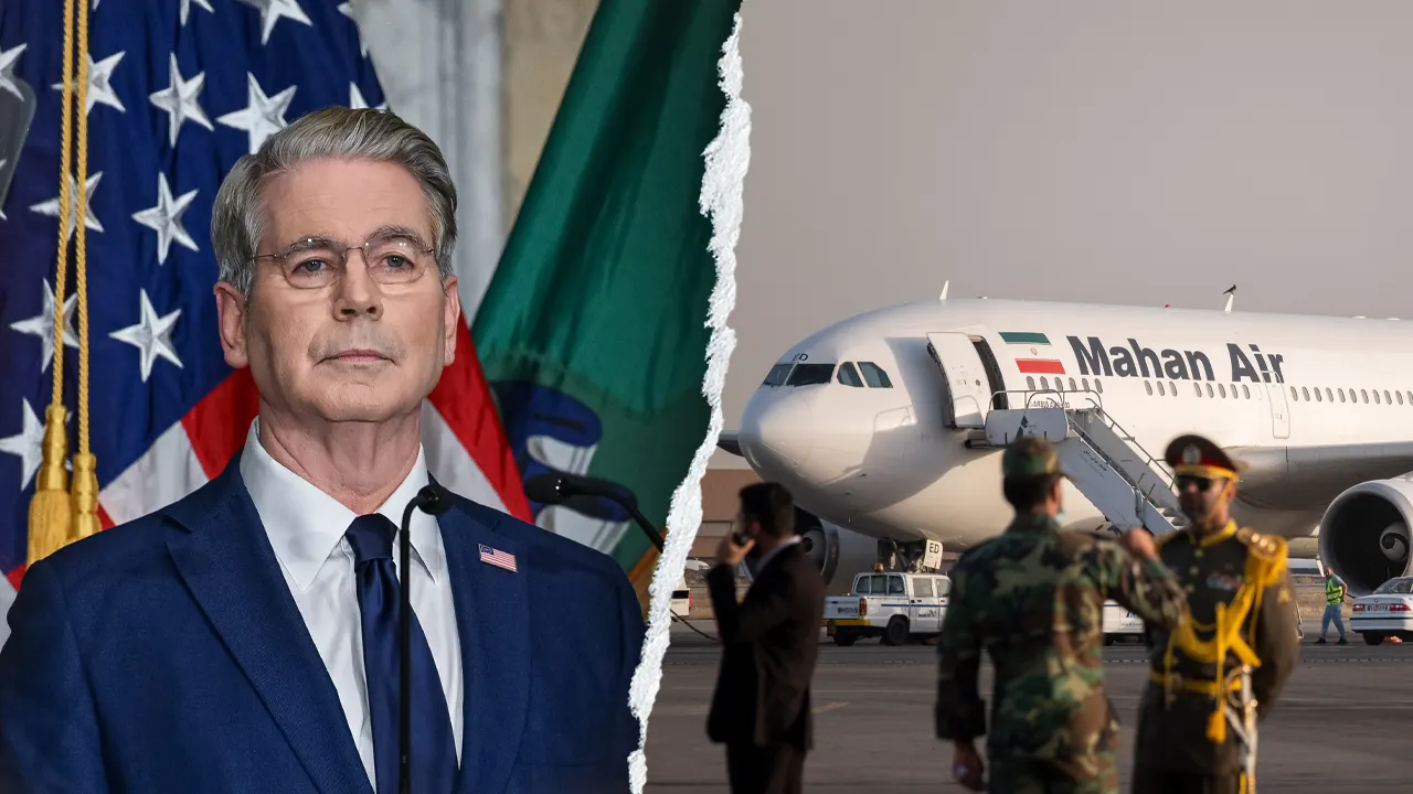 Iranian airlines are targeted by the US Treasury for backing the regime