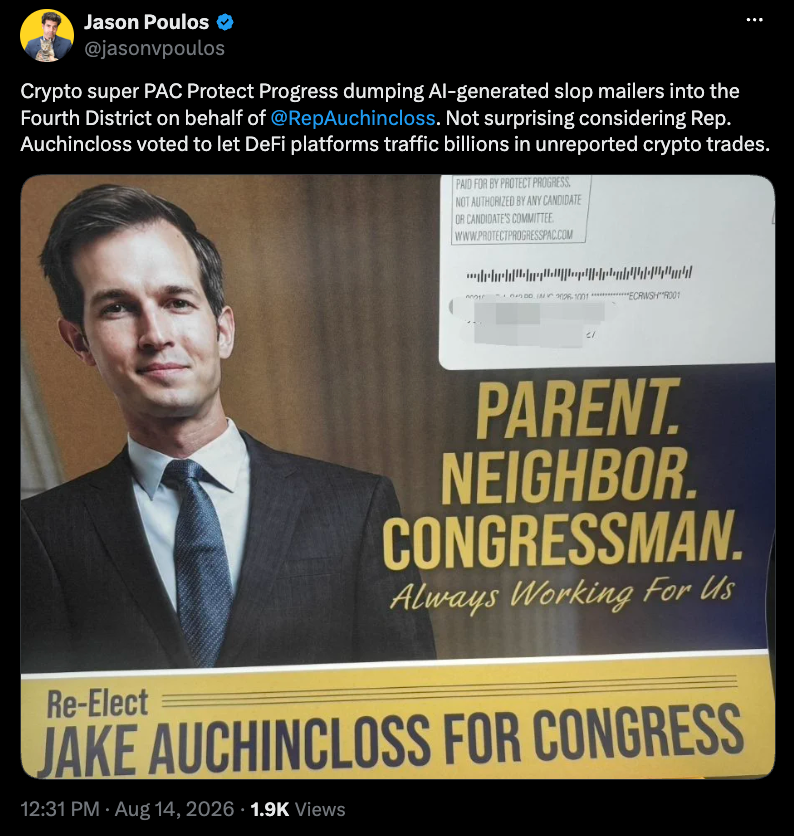 Crypto-Backed PAC Scales Back Ad Spending in Massachusetts Primary
