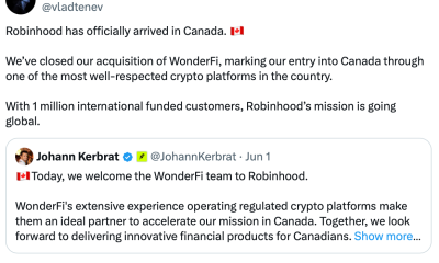 Coinbase Launches Crypto Futures With 10x Leverage in Canada