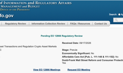 CFTC crypto market regulation enters White House review