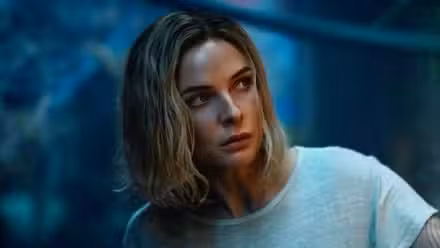 Rebecca Ferguson looks up in Silo Season 2