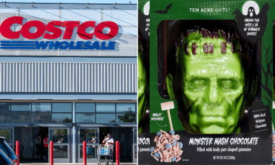 Costco's Frankenstein chocolate and gummy Halloween treat is 5.5 pounds and $55
