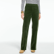 green corduroy trousers