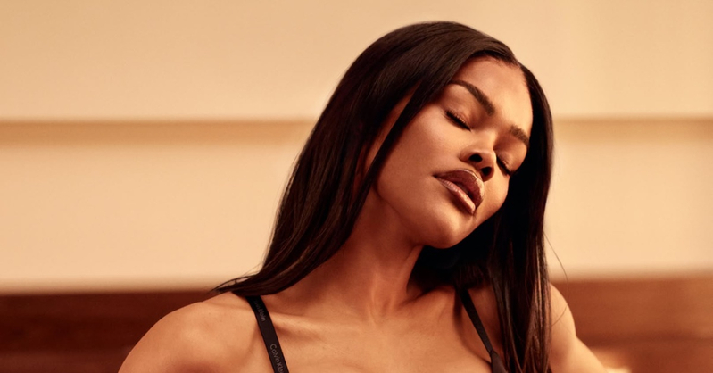 Teyana taylor calvin klein fall 2026 underwear