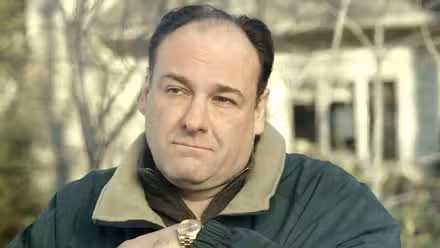 James Gandolfini as Tony Soprano in the HBO series 'The Sopranos'