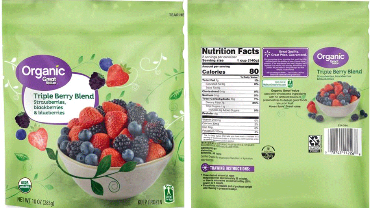 Frozen berry blend sold at Walmart recalled over E. coli contamination risk