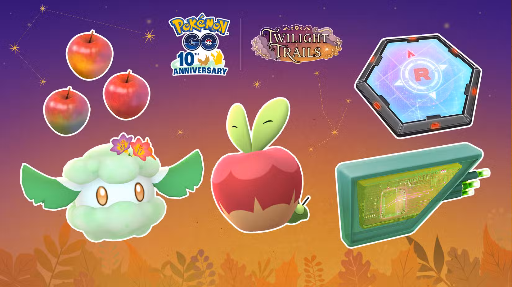 Some rewards for the 2026 Pokémon GO Harvest Festival.