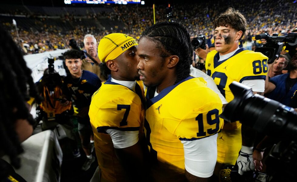 Michigan won the game on a Hail Mary and got dropped out of the AP Top 25 anyway. Why?
