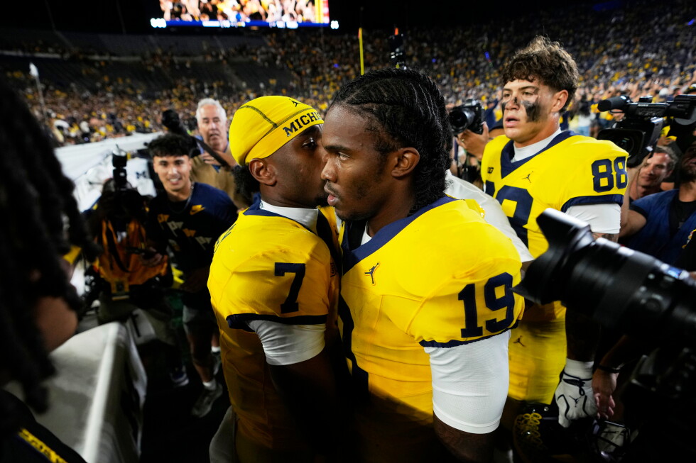 Michigan won the game on a Hail Mary and got dropped out of the AP Top 25 anyway. Why?