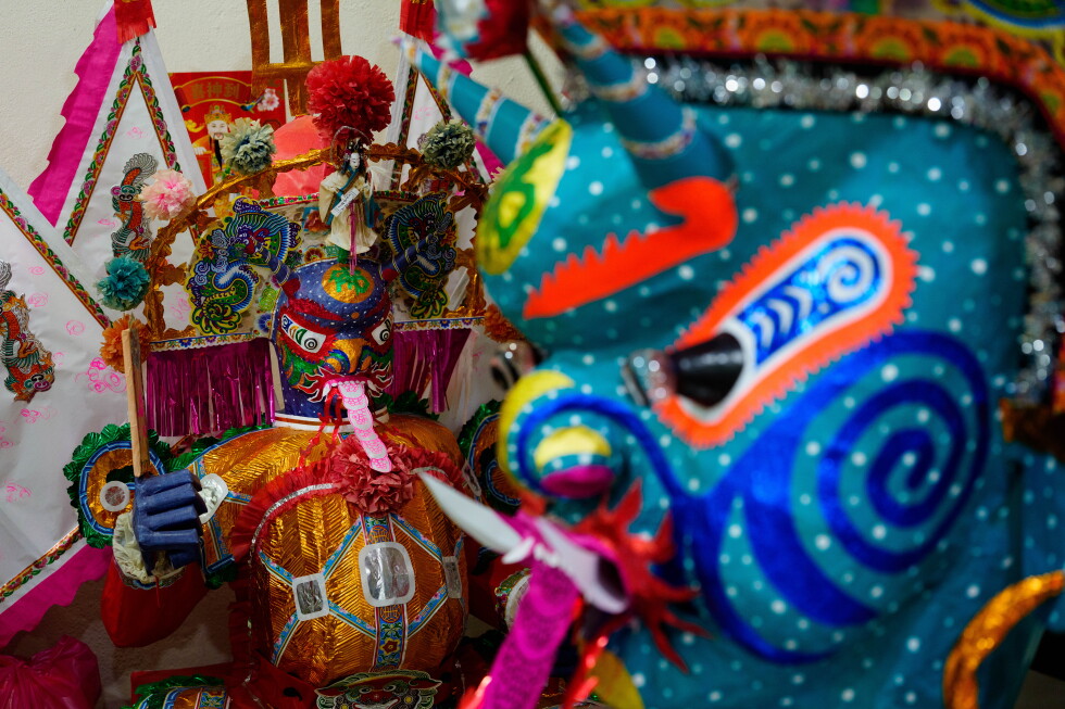 Prayers, offerings and an effigy mark Hungry Ghost Festival in Malaysia