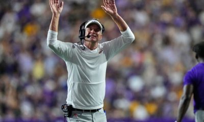 Lane Kiffin's debut with No. 11 LSU matches the hype in a 51-10 victory over outmatched Clemson