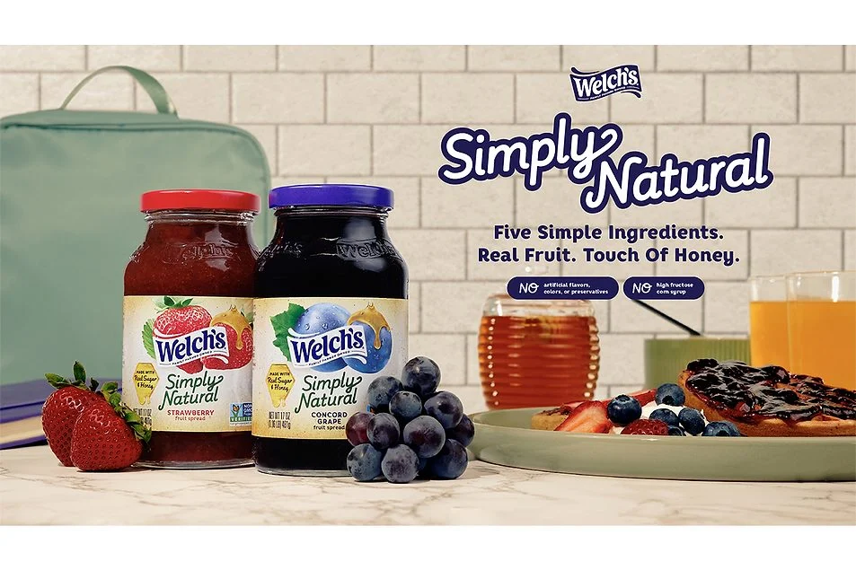 Welch’s adds natural fruit spreads