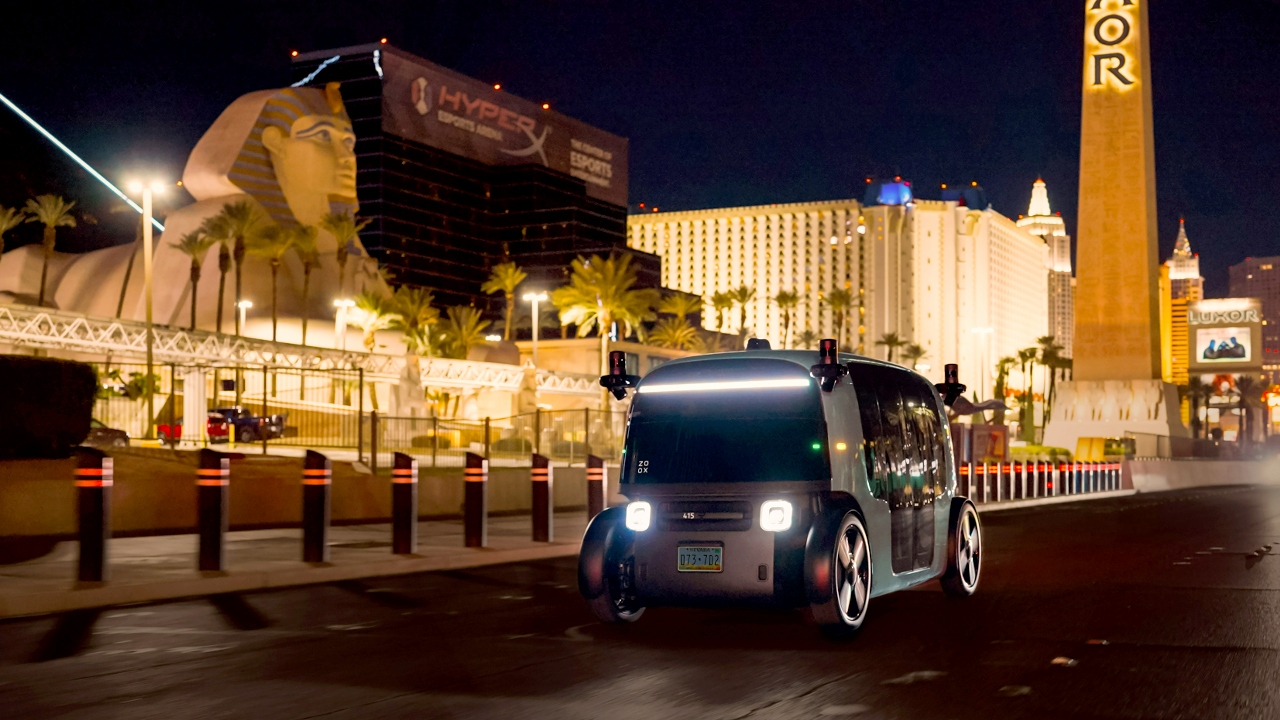 Zoox expands robotaxi service to Las Vegas airport