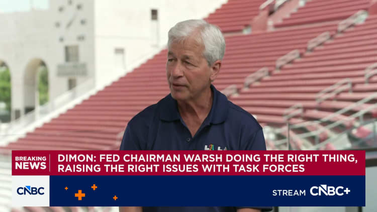 JPMorgan Chase CEO Jamie Dimon: Market leverage is high