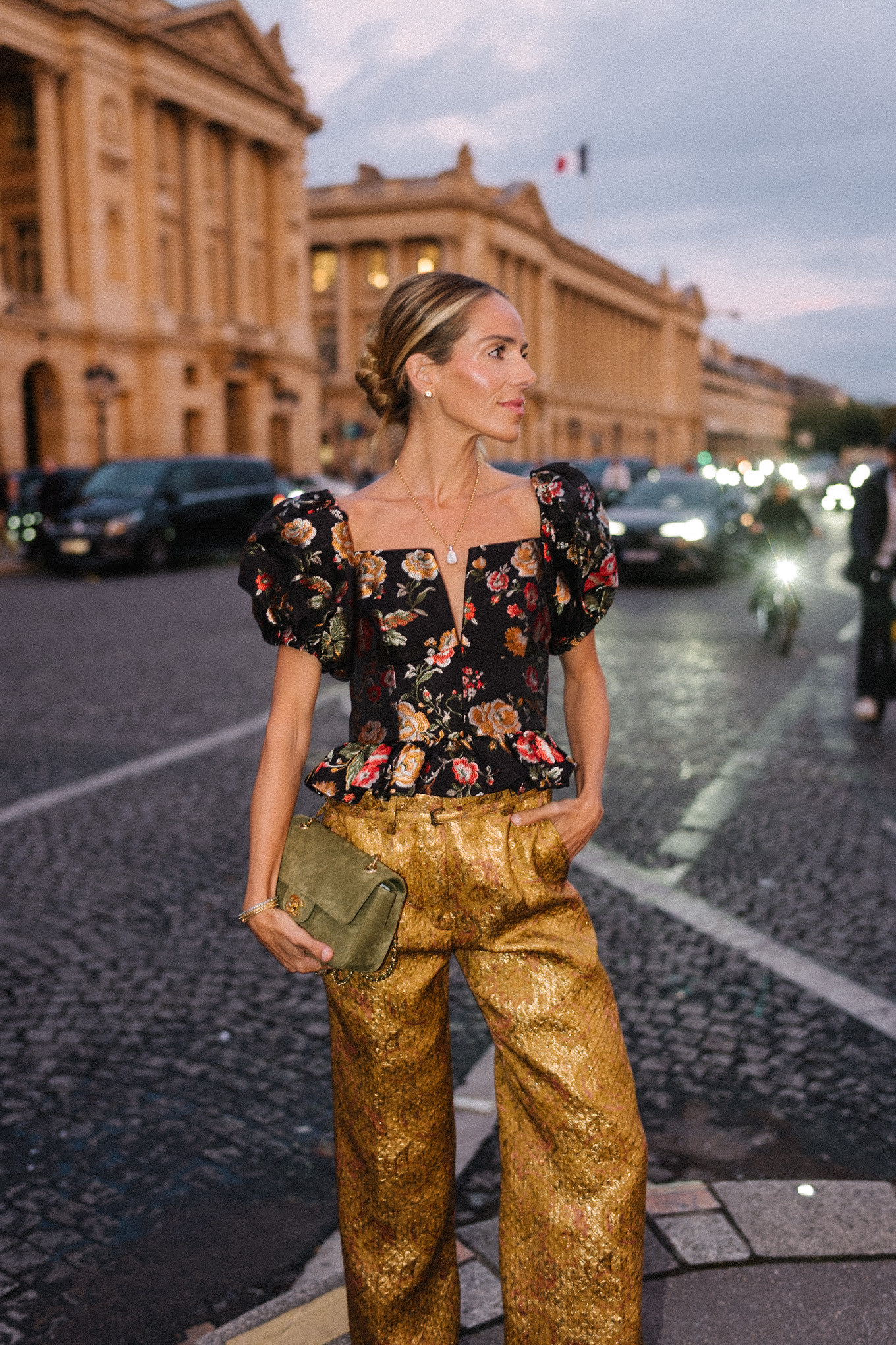 Gilded Florals After Dark - Julia Berolzheimer