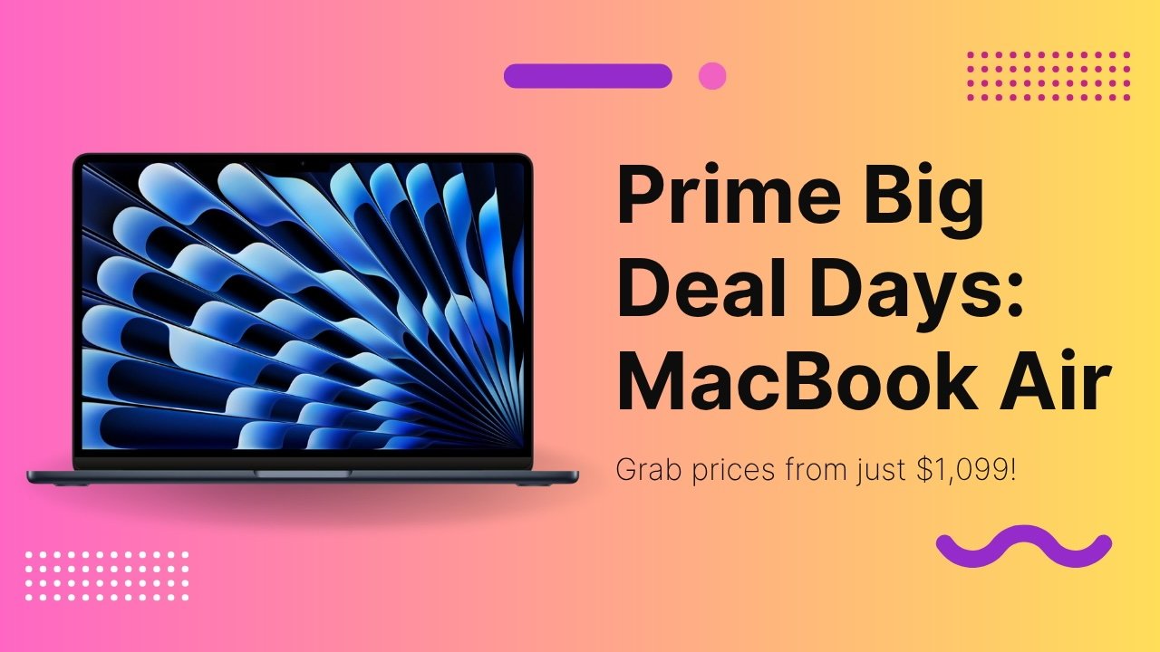 69201 145982 prime big deal days m5 macbook air