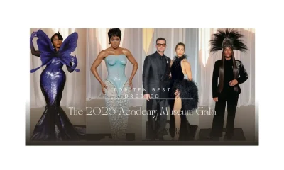 The 10 Best Dressed Stars at the 2026 Academy Museum Gala: Jessica Biel in Tamara Ralph, Teyana Taylor in Schiaparelli, Kim Kardashian in Vintage Balenciaga, And More!