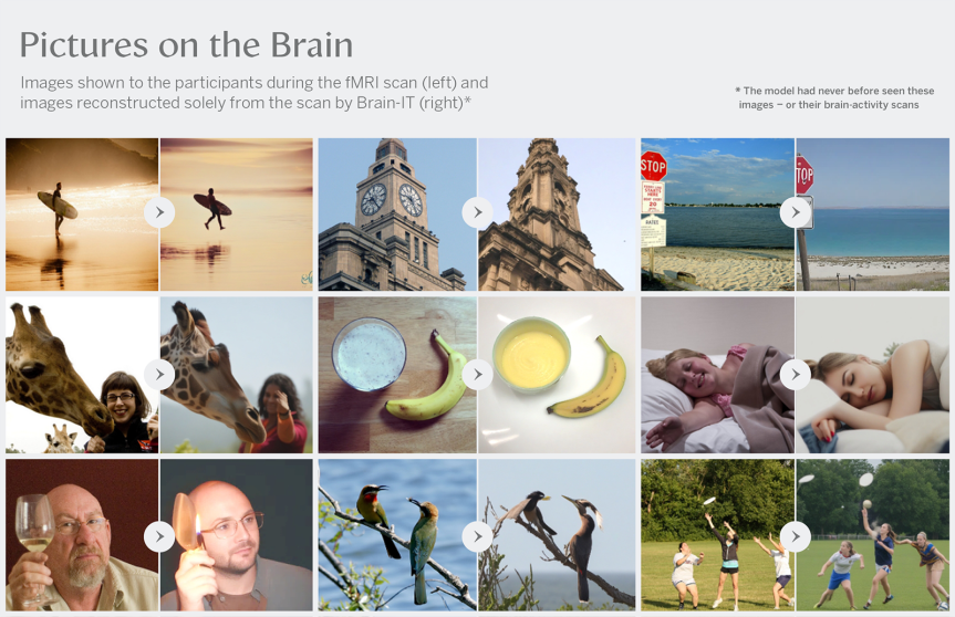 Brain IT AI model pictures grid