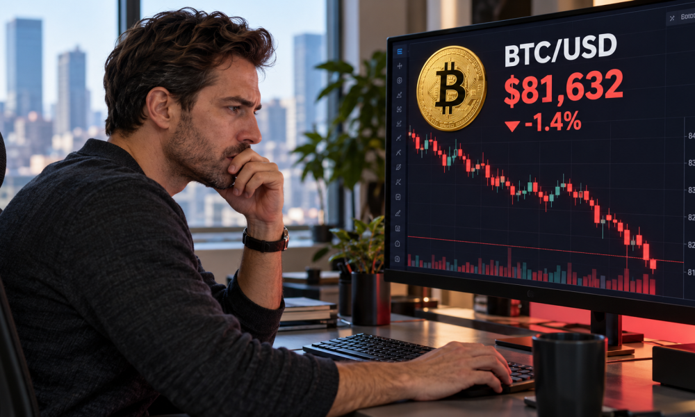Bitcoin holds near $81,800 as BTC defends key support - CoinJournal