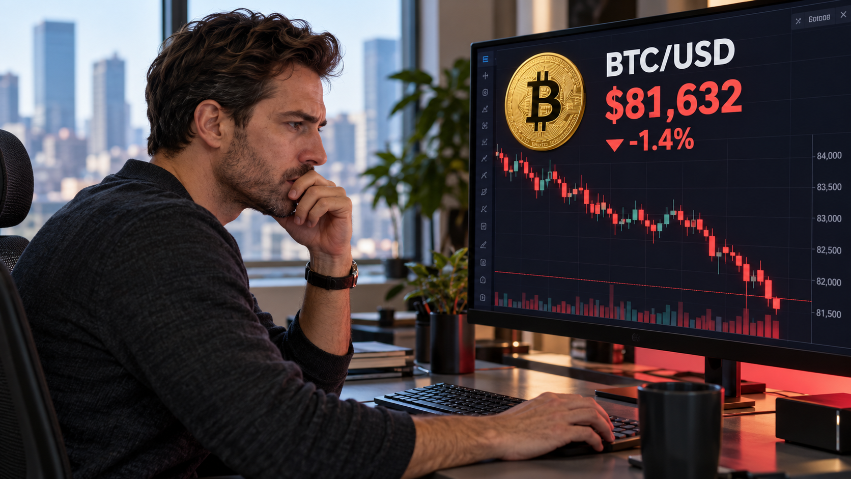 Bitcoin holds near $81,800 as BTC defends key support - CoinJournal