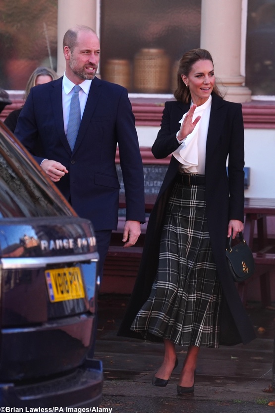 It's Emilia Wickstead and Knatchbull for Northern Ireland Engagments