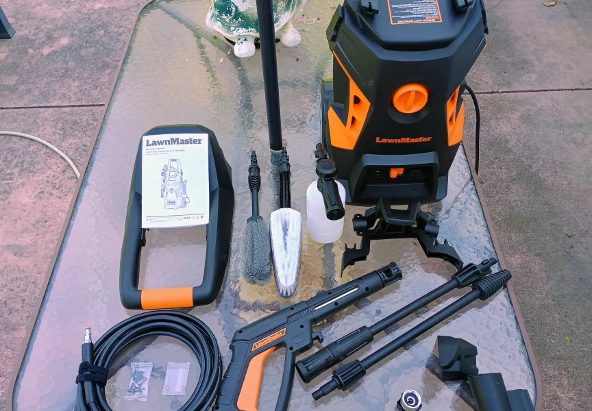 Lawnmaster pre assembly