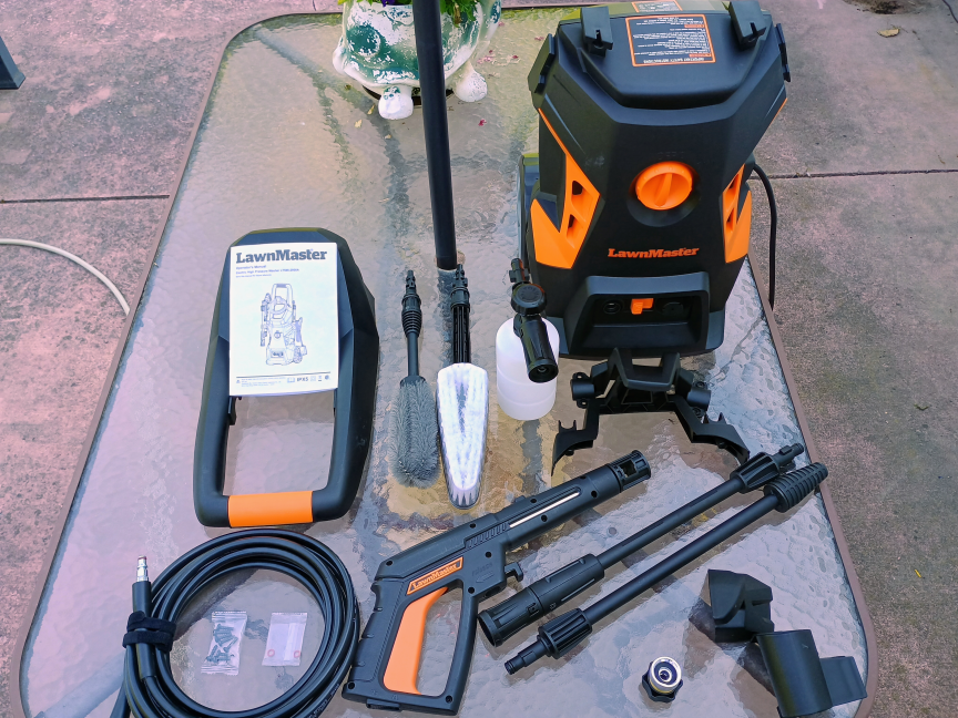 Lawnmaster pre assembly