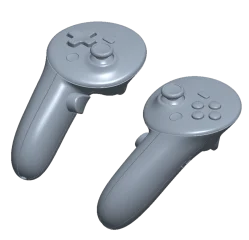 Steam Frame Controller ISO Grip Side