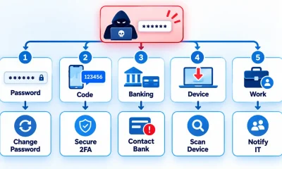 after entering password phishing site recovery response flow.webp