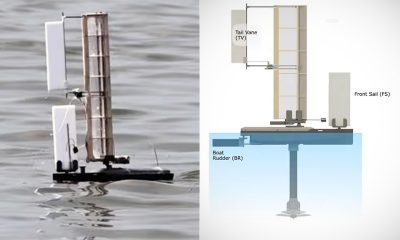 alabatross robot maple seed rotation sail