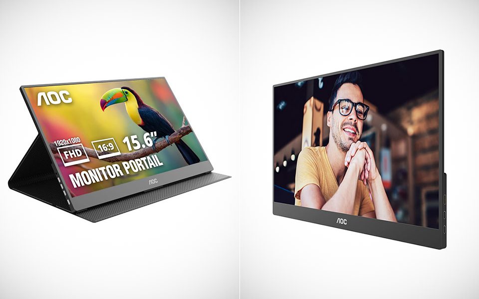 aoc 16 inch 16t20 portable monitor