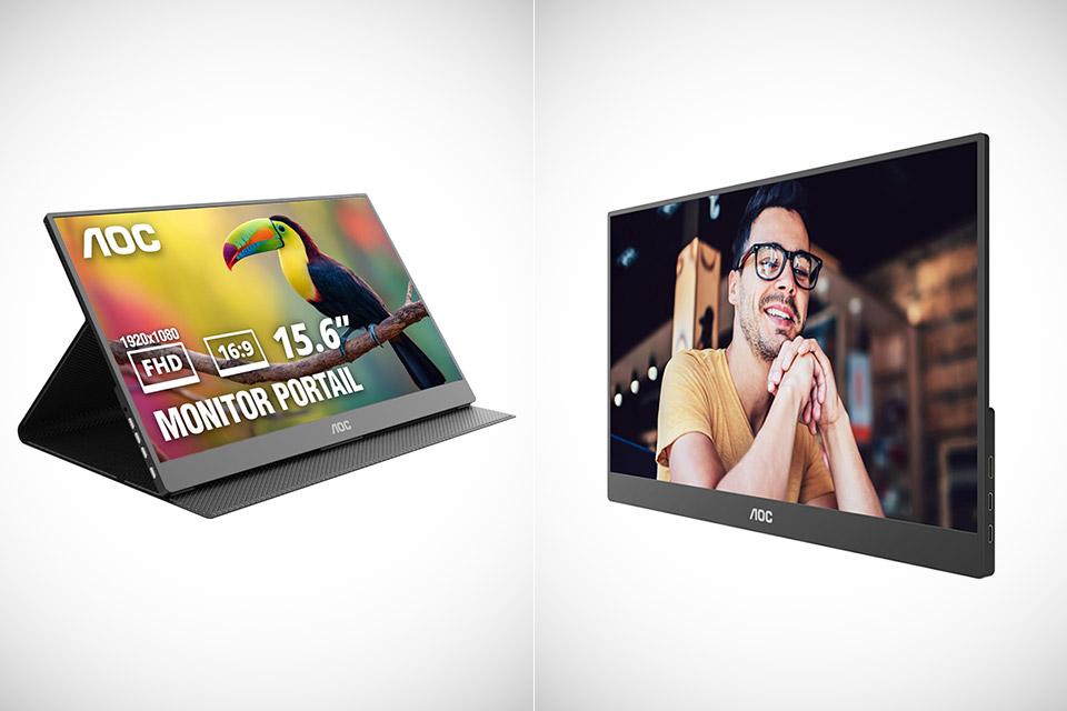 aoc 16 inch 16t20 portable monitor