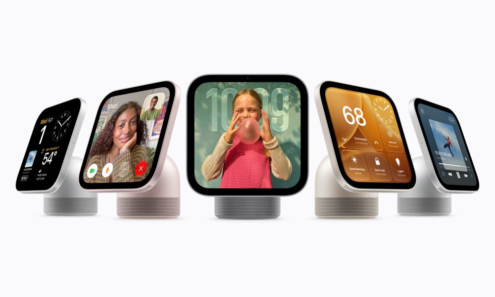 Apple Introduces $299 HomeView Smart Display With Face Recognition and