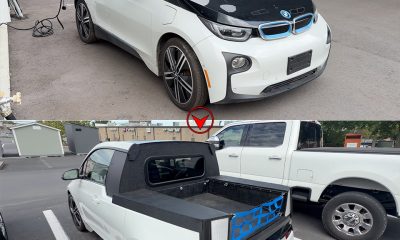 bmw i3 ev pickup truck conversion mod