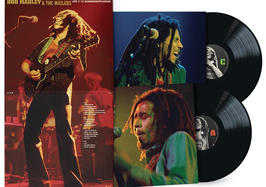 bob marley wailers roots rock reggae live hammersmith odeon 2lp