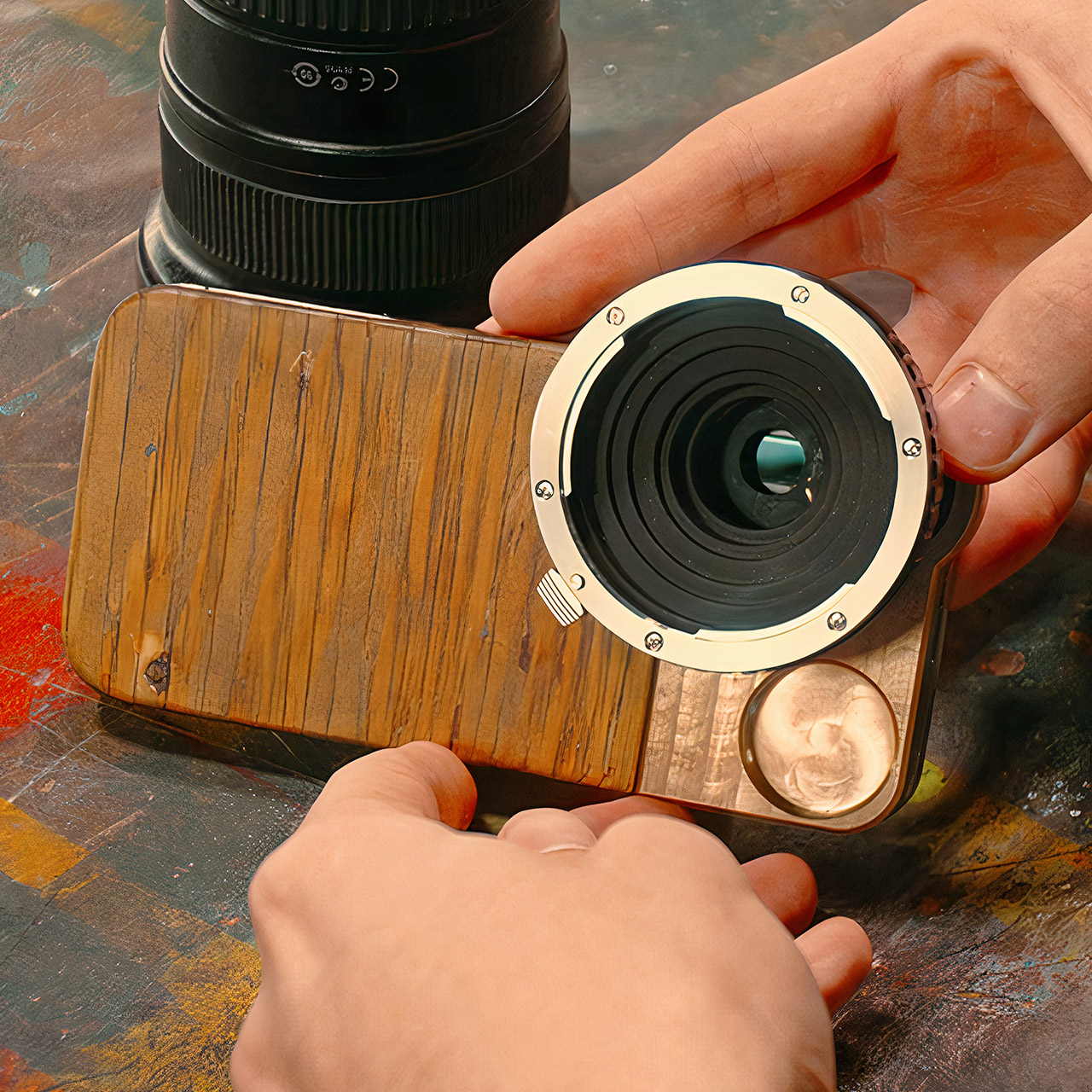 cmountiphone2 mounting dslr lenses phone 13 mod