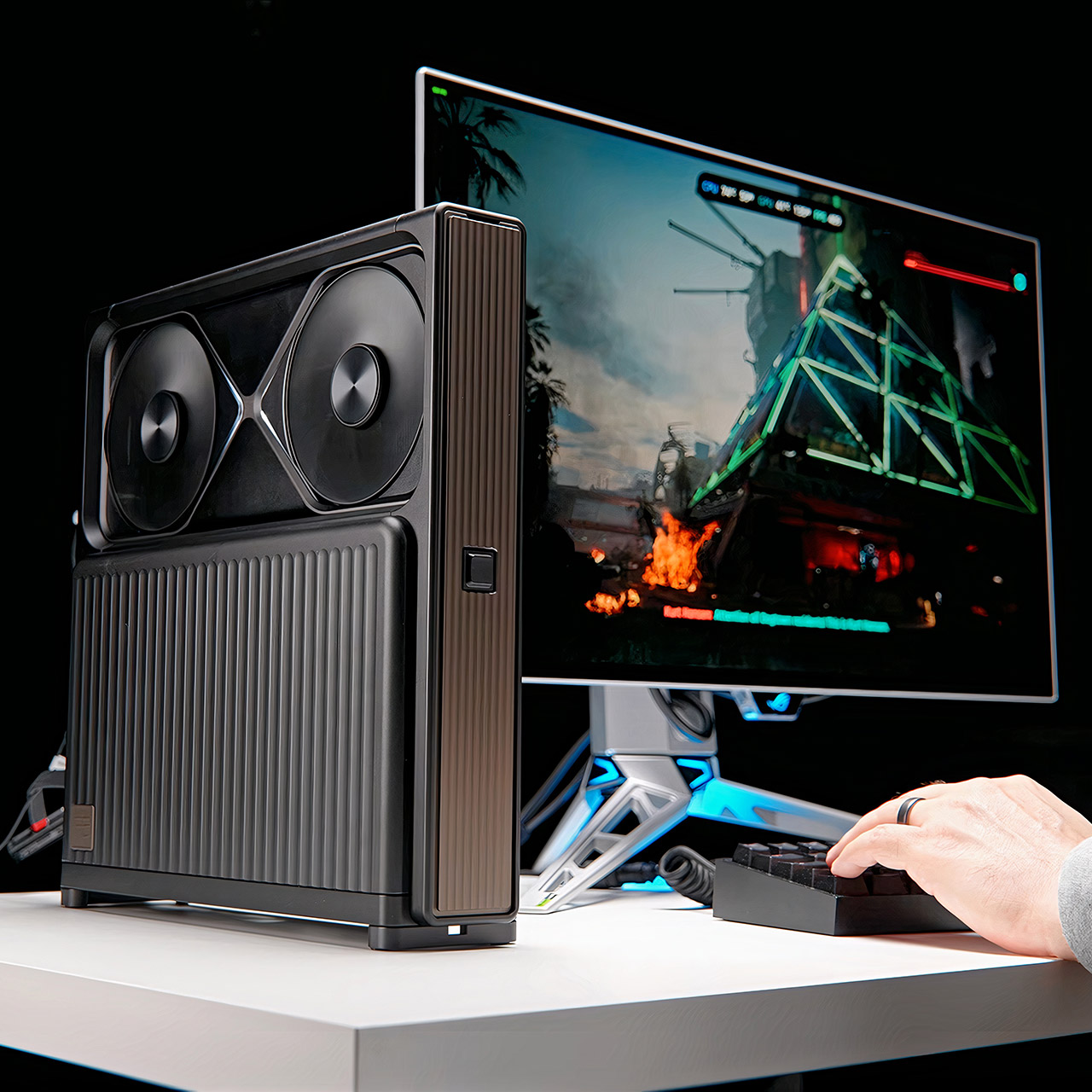 devyn johnston thinnest rtx 5090 gaming pc