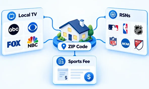 fubo channels plans prices add ons explained zip local sports fee.webp