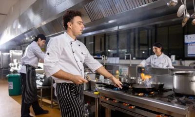 gas stove restaurant