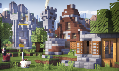 minecraft city
