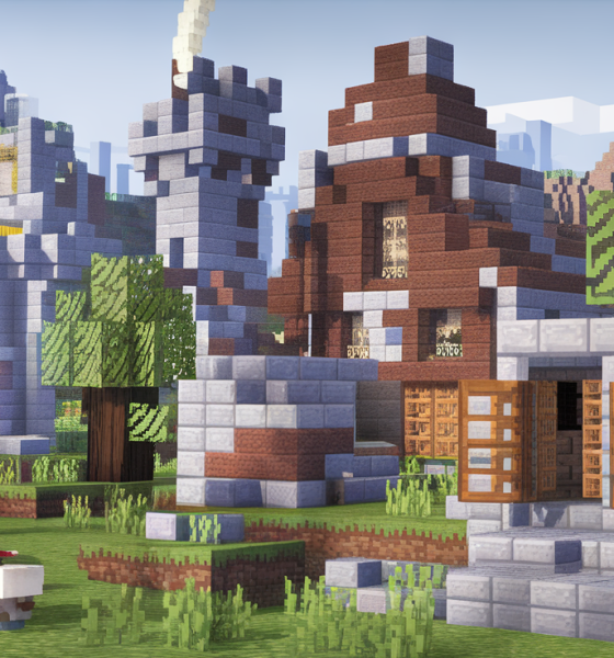 minecraft city