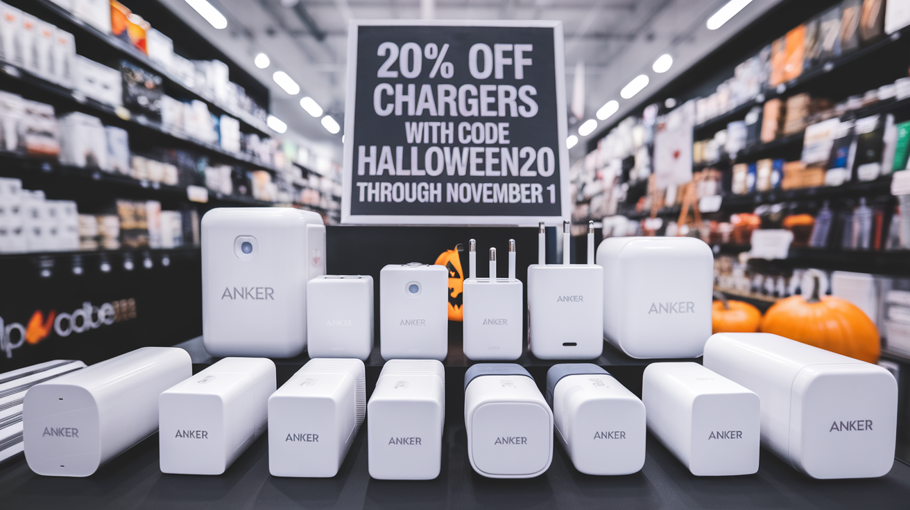 Anker Halloween Sale: 20% Off Chargers With Code HALLOWEEN20 Through November 1