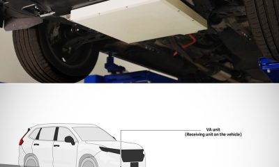 honda wireless charging ev truck road