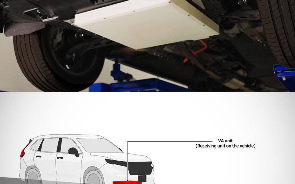 honda wireless charging ev truck road