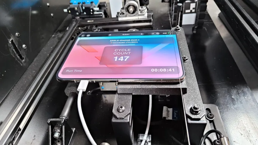 iPhone Duo CNET Fold a Phone machine