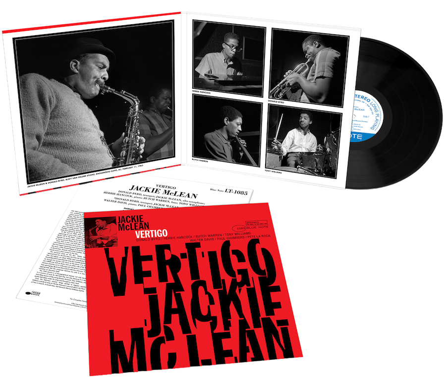 jackie mclean vertigo blue note vinyl open