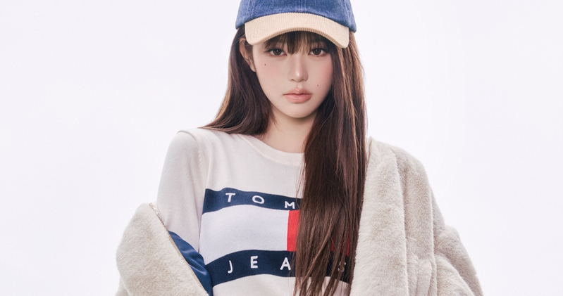 Jang wonyoung tommy jeans fall 2026